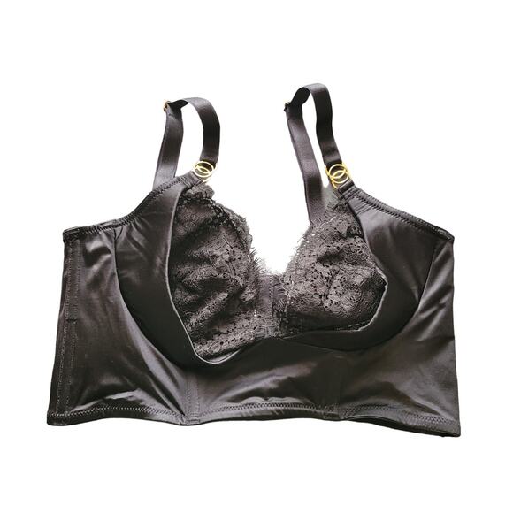 Victoria's Secret 34c black bustier bra wired - Picture 1 of 7
